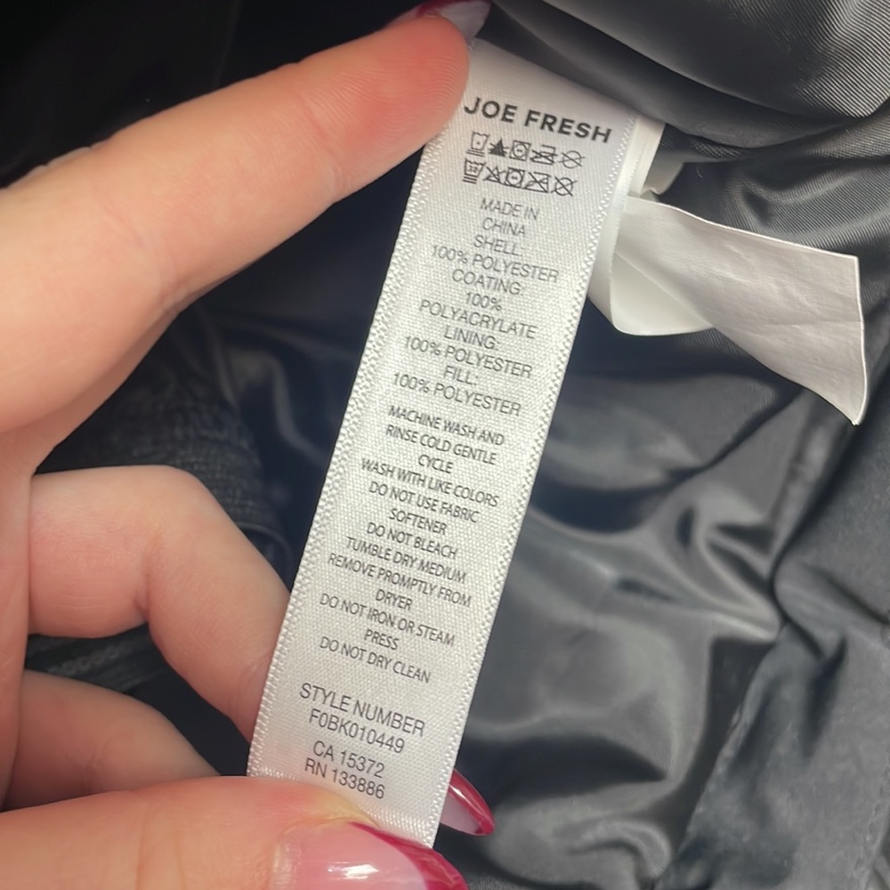 Kids Joe Fresh Winter Jacket (5370) - Picture 9 of 9